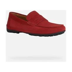 Mocassin en daim rouge Kosmopolis Grip