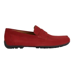 Mocassin en daim rouge Kosmopolis Grip
