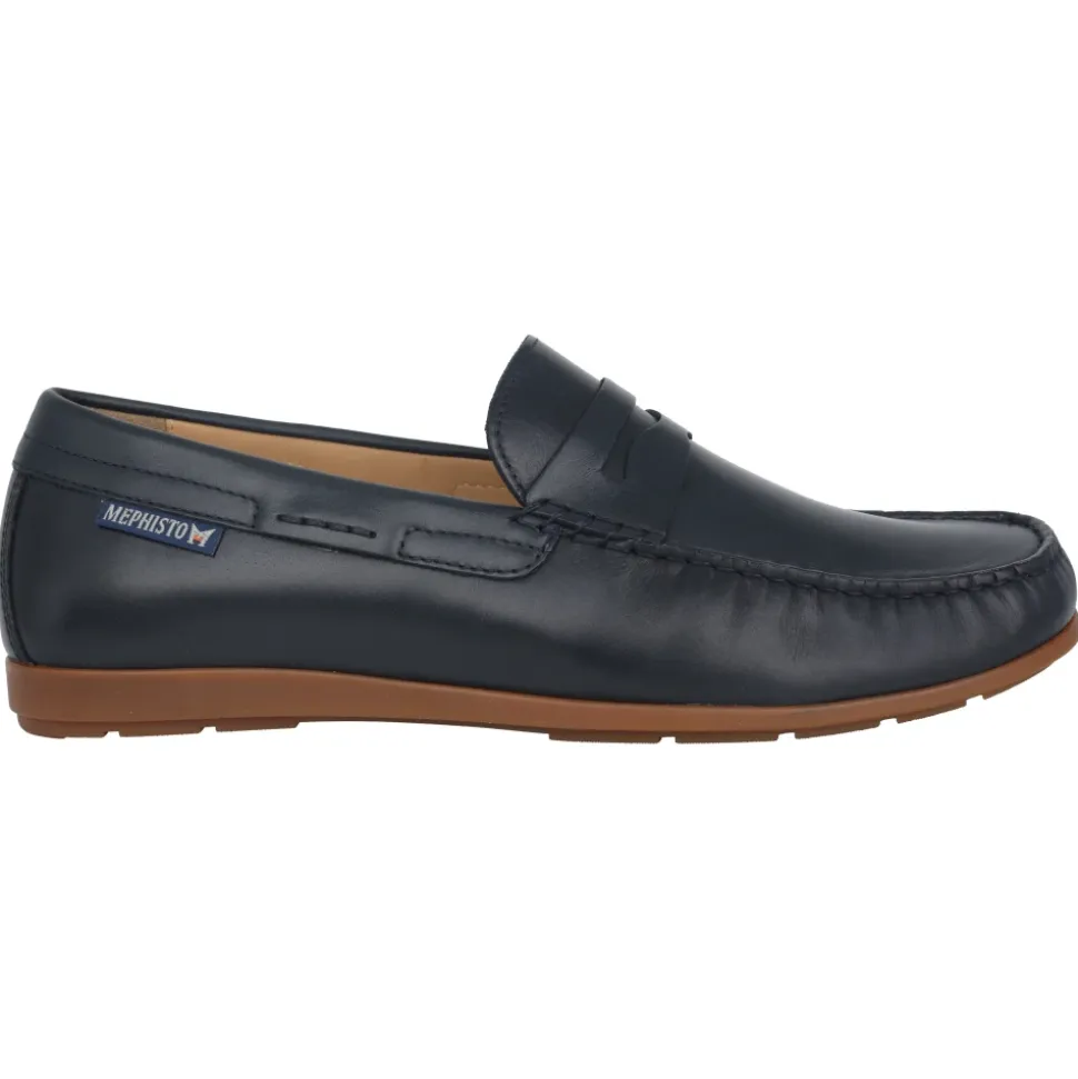 Mocassin Homme Bleu Marine