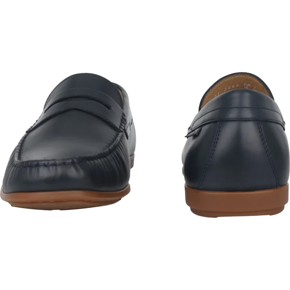 Mocassin Homme Bleu Marine