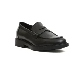 Mocassin Penny en cuir noir