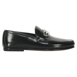 Mocassins classiques en cuir avec détail Horsebit