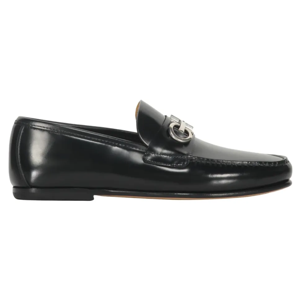Mocassins classiques en cuir avec détail Horsebit