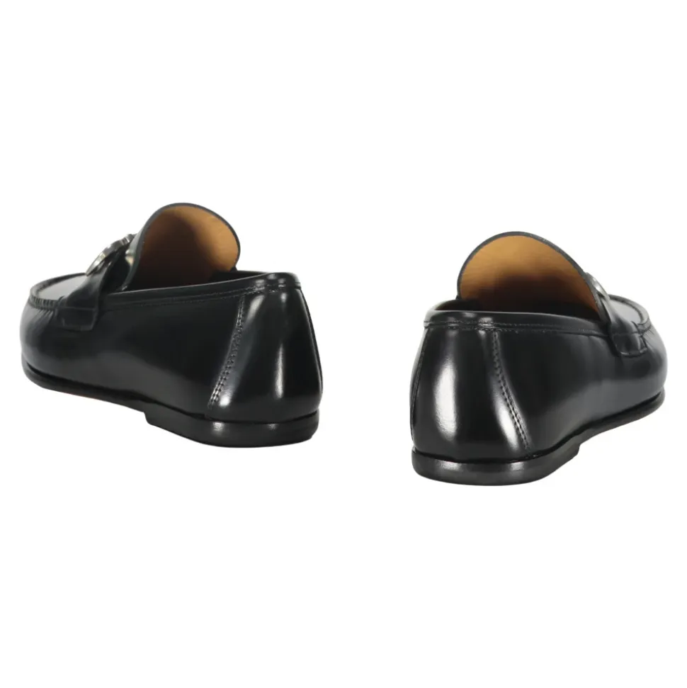 Mocassins classiques en cuir avec détail Horsebit