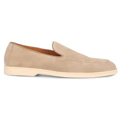 Mocassins Classiques en Daim Bout Rond