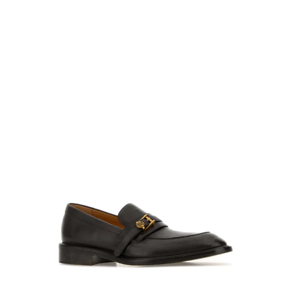 Mocassins en cuir