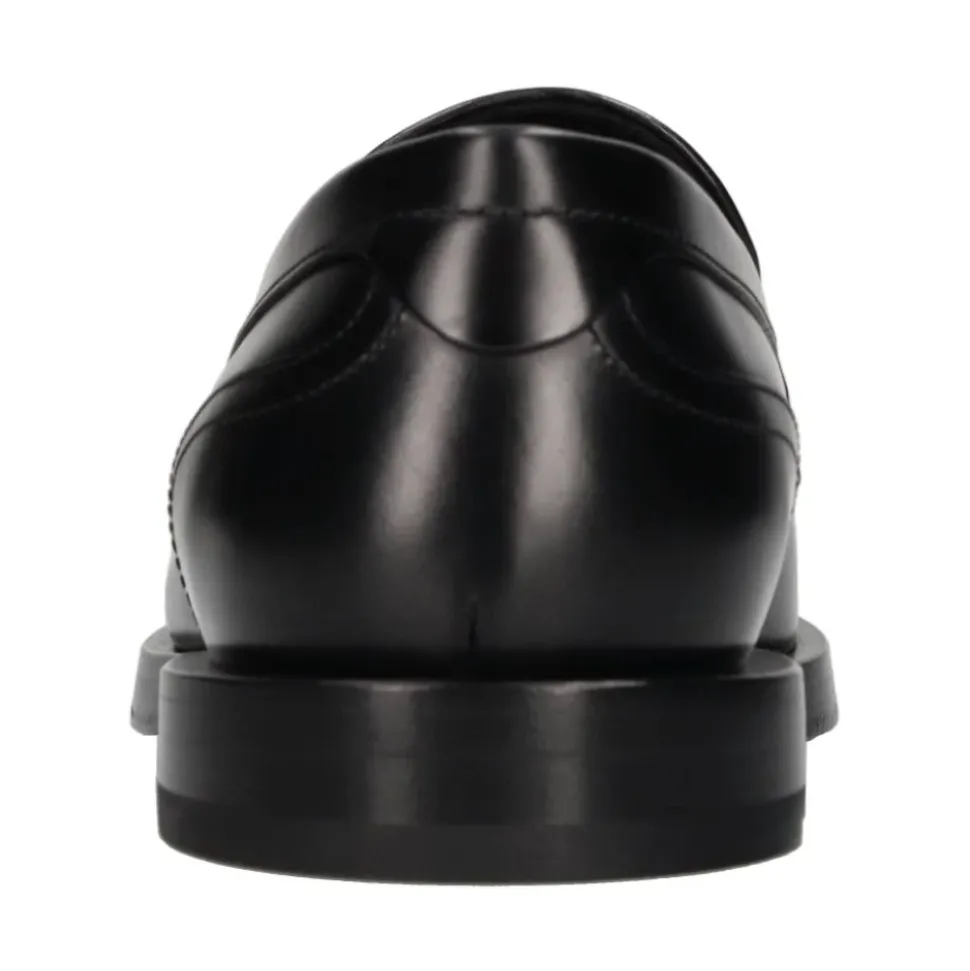 Mocassins en cuir de veau brossé