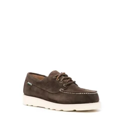 Mocassins en Cuir Marron Sandales
