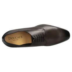 Mocassins à lacets en cuir