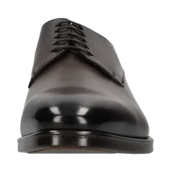 Mocassins à lacets en cuir