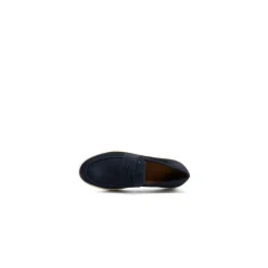 Mocassin smart-casual bleu