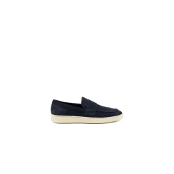 Mocassin smart-casual bleu
