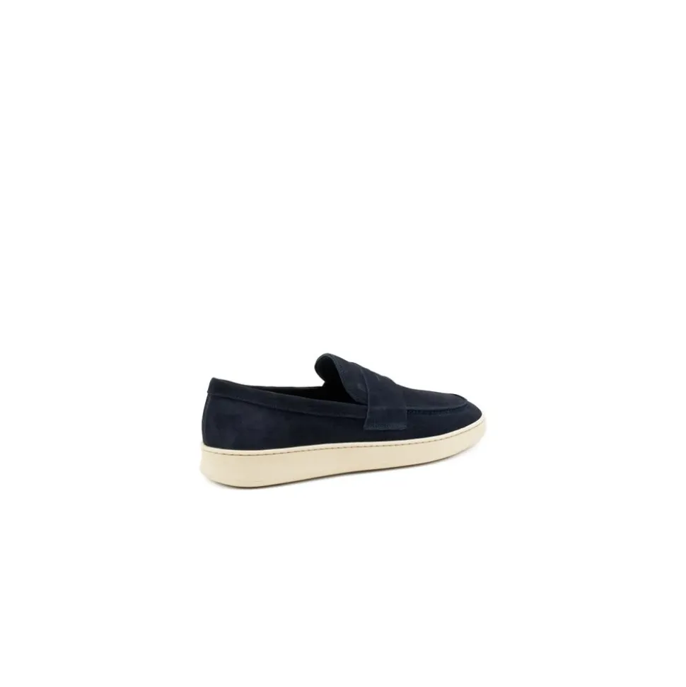 Mocassin smart-casual bleu