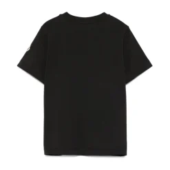 MONCLER KIDS T-shirts et Polos Noir