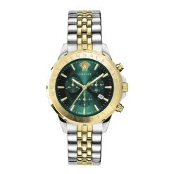 Montre Chronographe Homme Signature Vert
