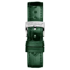 Montre Happy Sport Quartz avec Cadran Vert et Diamants Flottants