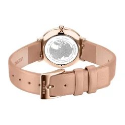 Montre pour Femme Classic 29 mm 3 ATM Verre Saphir Design Mince Bracelet en Cuir de Veau 15729-960