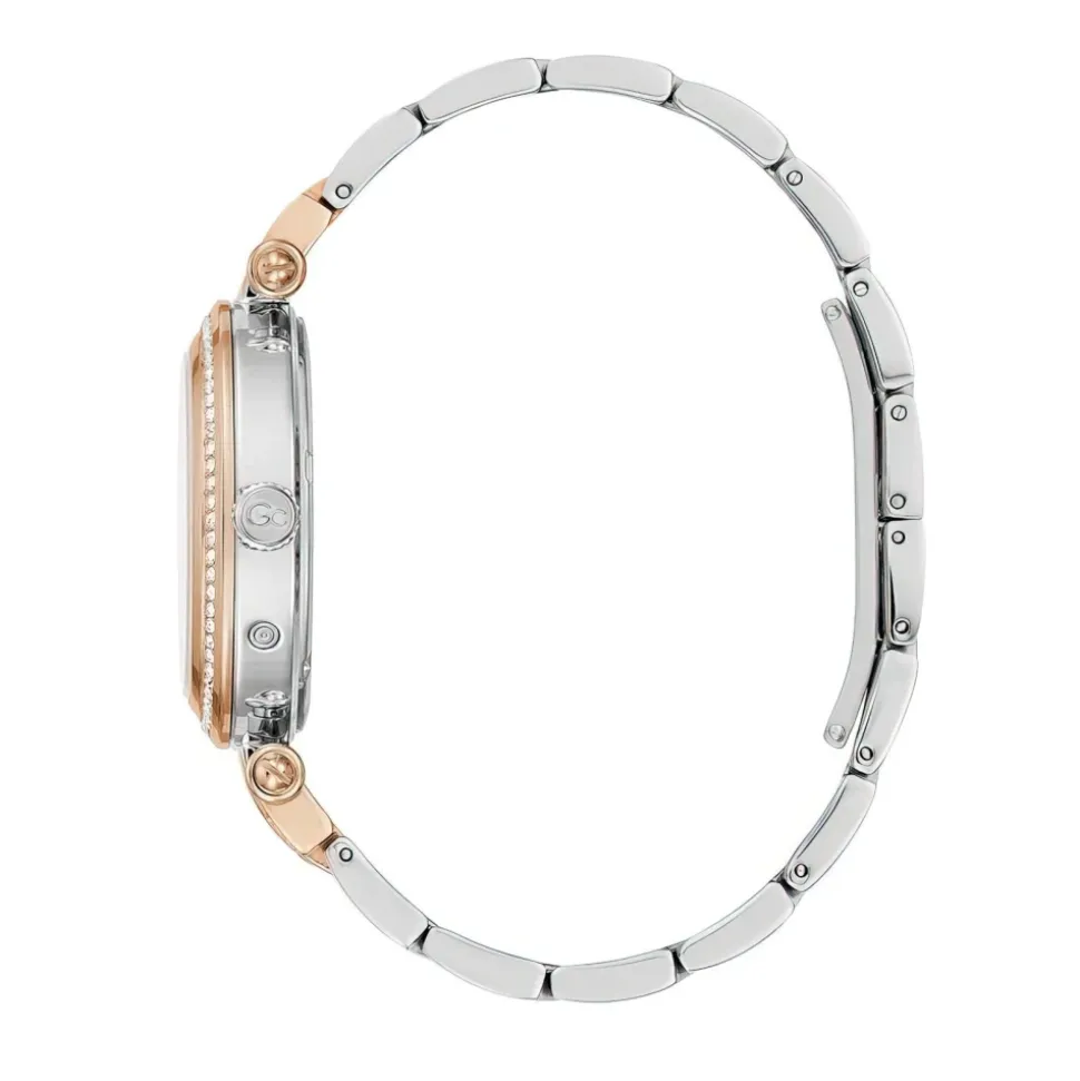 Montre pour femme GC PrimeChic Argent-Rose Or Y78003L1MF