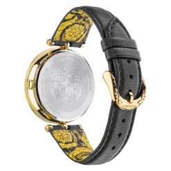 Montre pour femme Palazzo Empire 39 mm Méduse sur le cadran Bracelet en cuir VECO01420