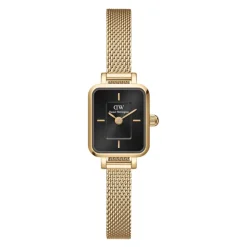 Montre Quadro Mini Or Style Élégant