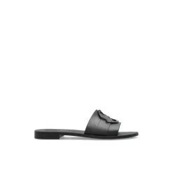 Mules avec logo