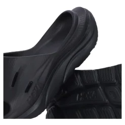 Mules de récupération séchage rapide Noires