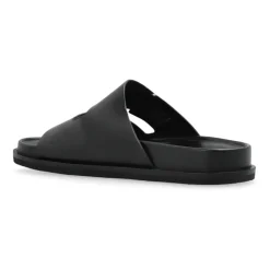 Mules en cuir