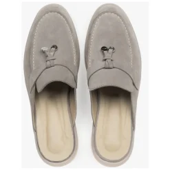 Mules en velours italien