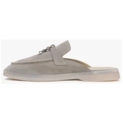 Mules en velours italien