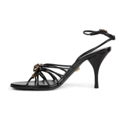 Opera Bow Nappa Sandals