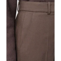 Pantalon Alana en Flanelle Jambe Large