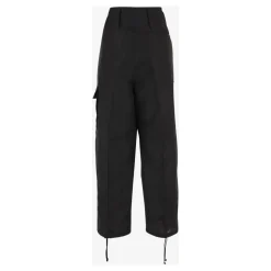 Pantalon ample en lin mélangé