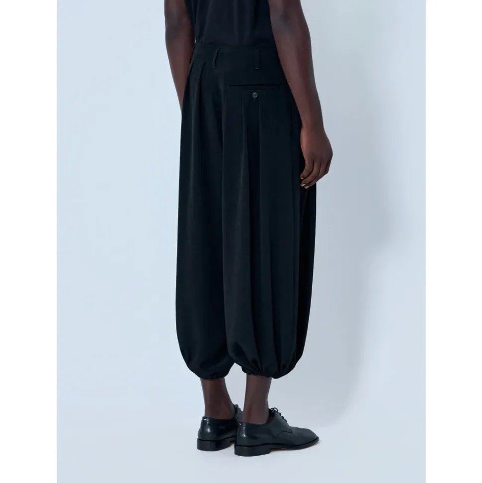 Pantalon ample à entrejambe abaissé