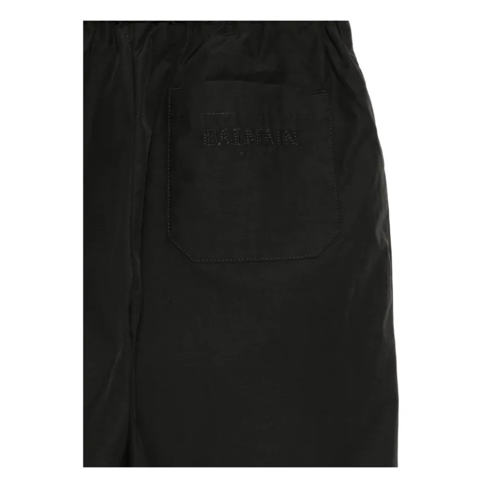 Pantalon avec logo brodé