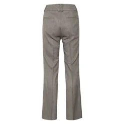 Pantalon Bootcut marron à taille haute