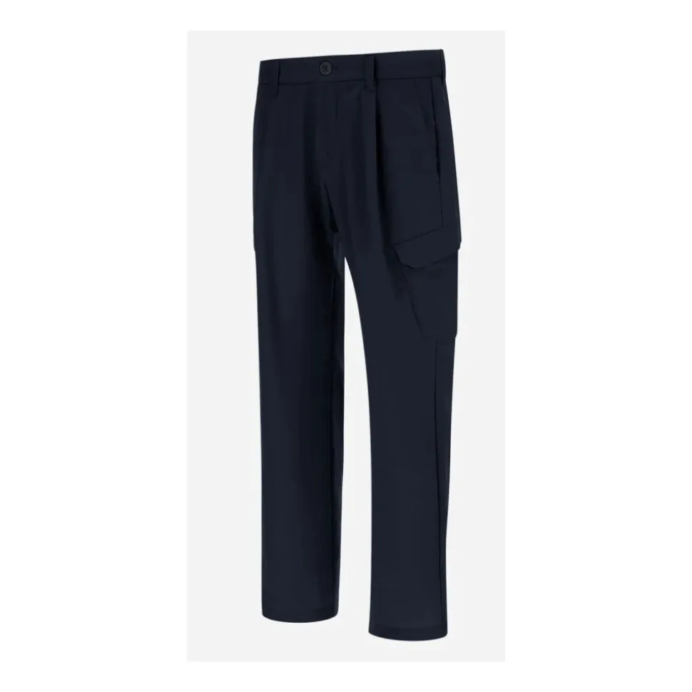 Pantalon Cargo Dive en Nylon Bleu