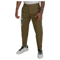 Pantalon Chino Floral