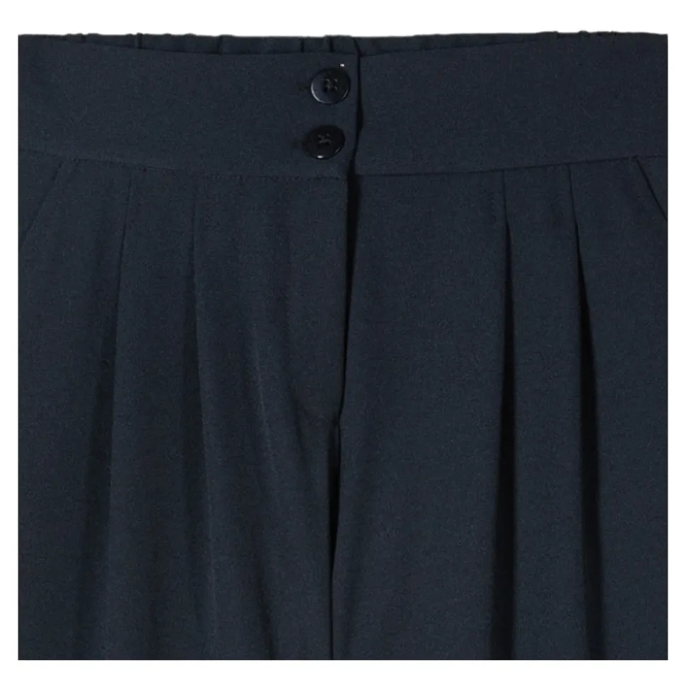 Pantalon Confortable Noir Décontracté
