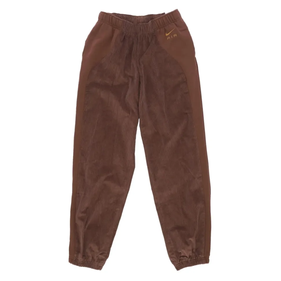 Pantalon de jogging côtelé en molleton taille haute