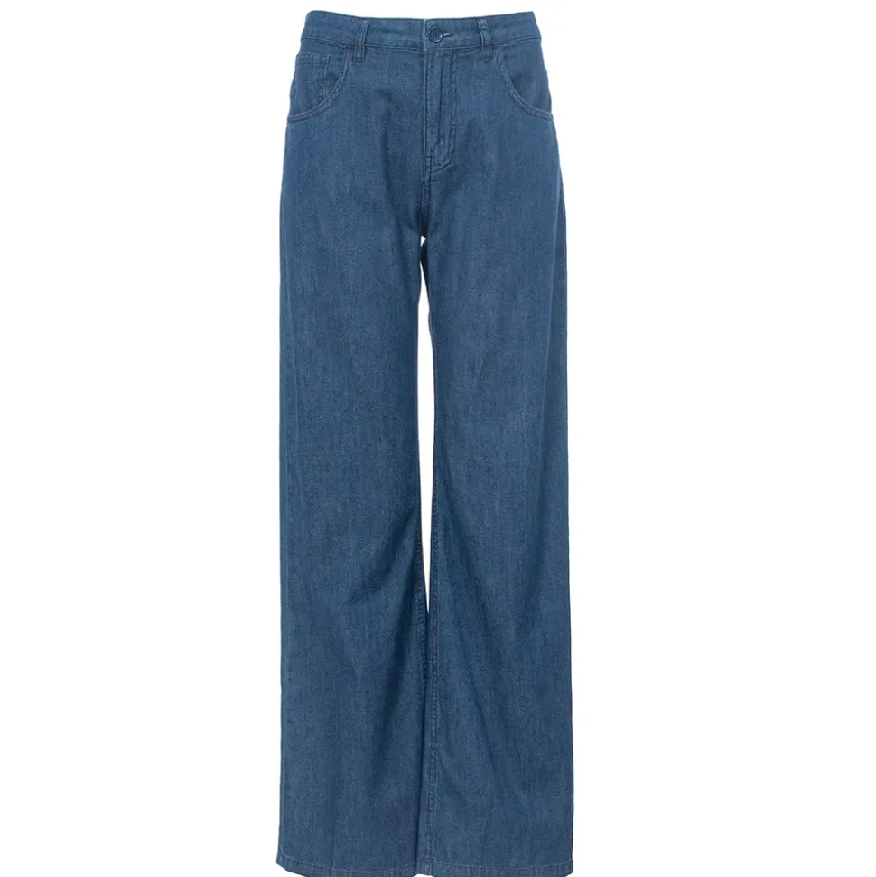 Pantalon droit en denim