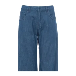 Pantalon droit en denim