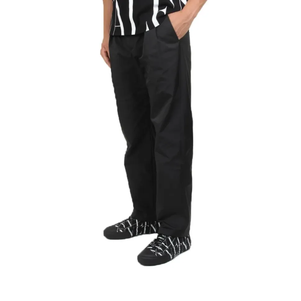 Pantalon droit plissé