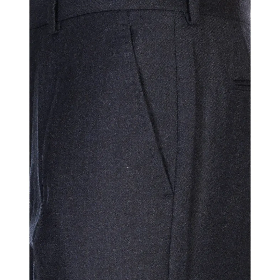 Pantalone Flanelle Légère en Laine