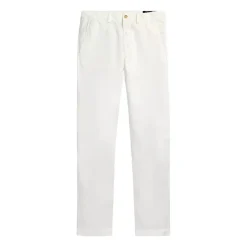 Pantalon en lin et coton Straight Fit