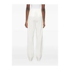 Pantalon en tissu gabardine