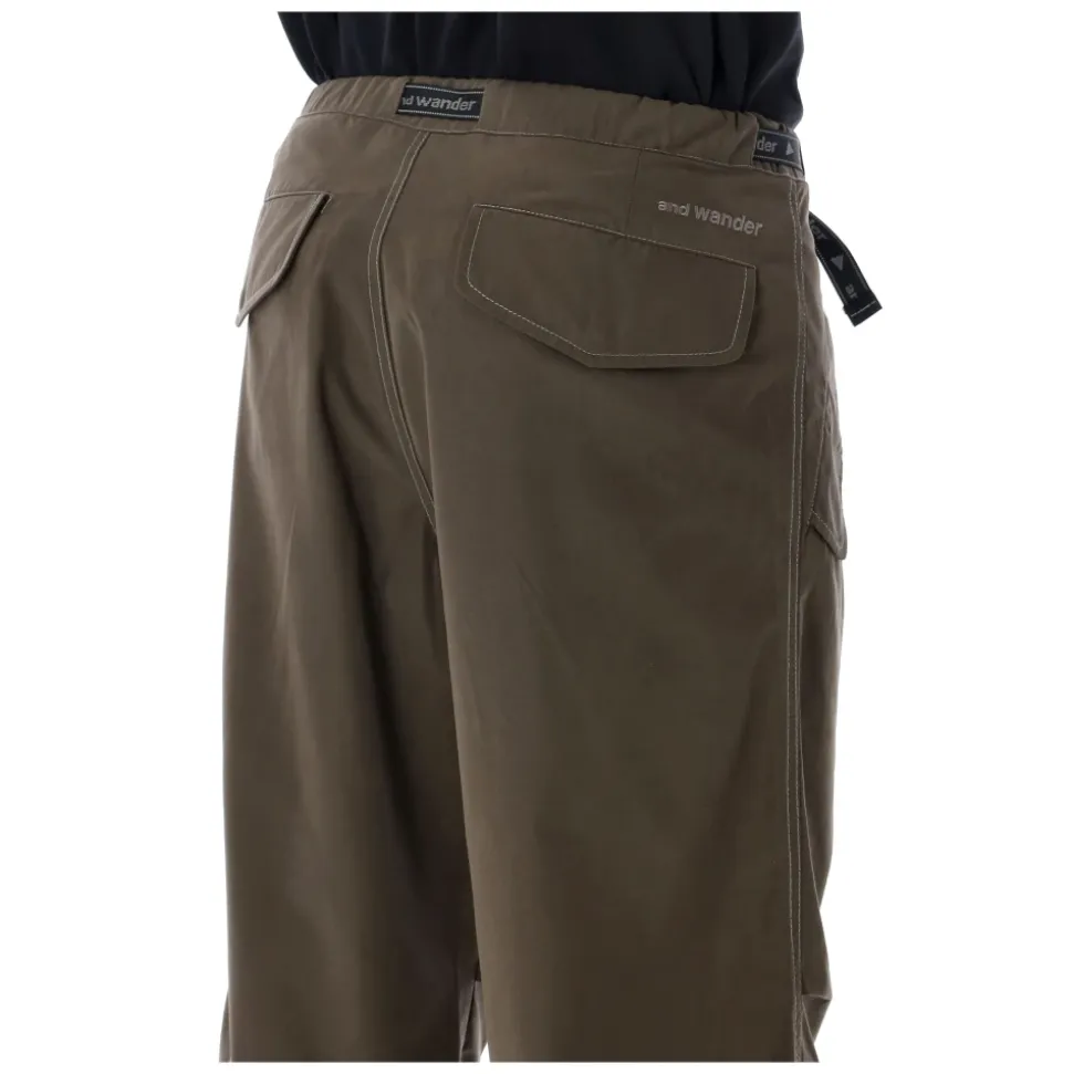 Pantalon 95 High Count Cloth avec Zip Latéral à l'Ourlet