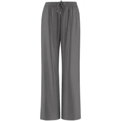 Pantalon Laminé à Cordon de Serrage