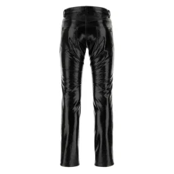 Pantalon Noir en Vinyle