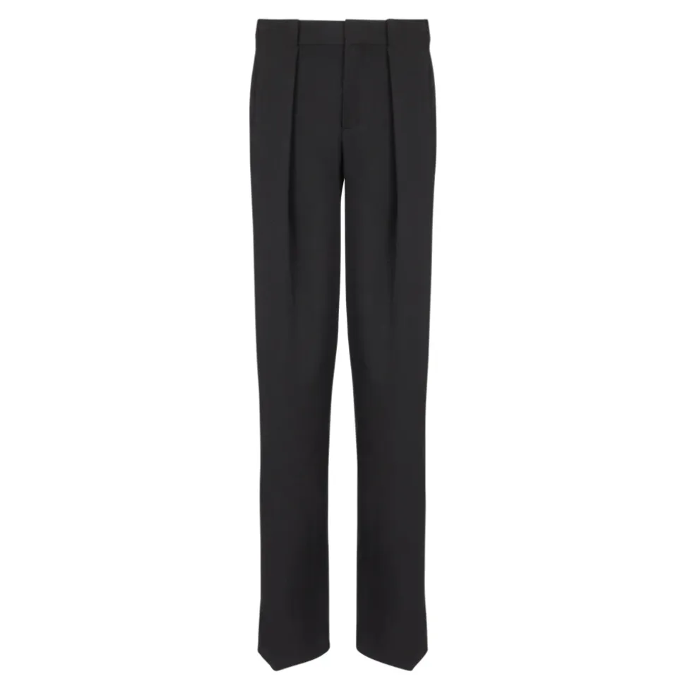Pantalon Plissé Grain de Poudre