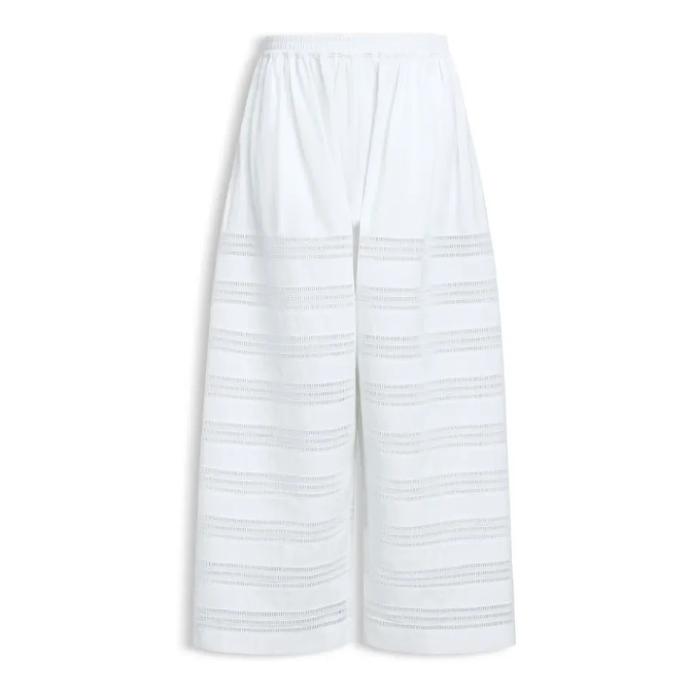 Pantalon Rond en popeline de coton